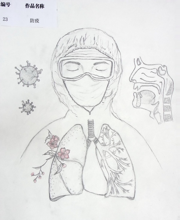 医学生绘画 花式图片